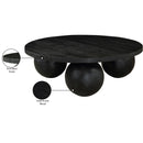 Meridian Spherical Black Coffee Table IMAGE 5