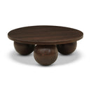 Meridian Spherical Brown Coffee Table IMAGE 1