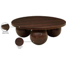 Meridian Spherical Brown Coffee Table IMAGE 5