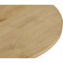 Meridian Spherical Natural Oak Coffee Table IMAGE 4