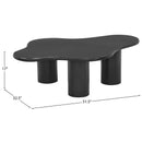 Meridian Romaine Black Coffee Table IMAGE 6