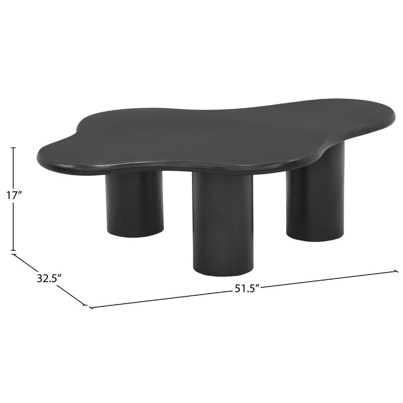Meridian Romaine Black Coffee Table IMAGE 6