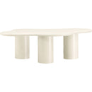 Meridian Romaine Cream Coffee Table IMAGE 3