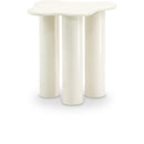 Meridian Romaine Cream End Table IMAGE 1