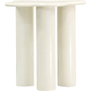Meridian Romaine Cream End Table IMAGE 3