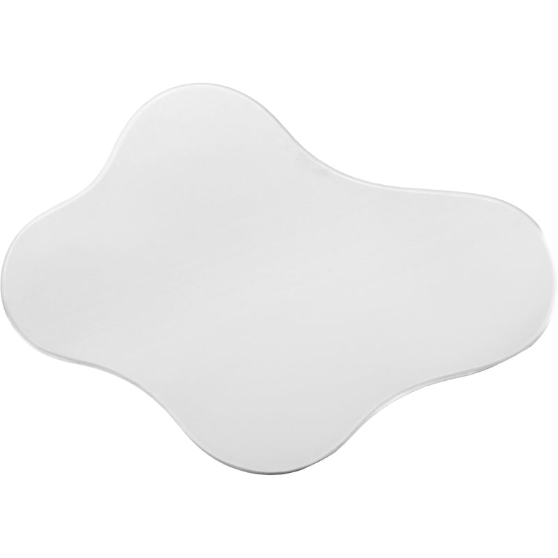 Meridian Romaine White End Table IMAGE 4