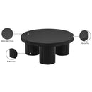 Meridian Rhodes Black Coffee Table IMAGE 7