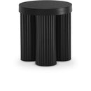 Meridian Rhodes Black End Table IMAGE 1