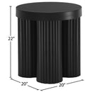 Meridian Rhodes Black End Table IMAGE 6