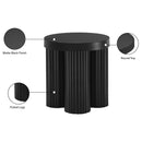 Meridian Rhodes Black End Table IMAGE 7
