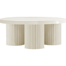 Meridian Rhodes Cream Coffee Table IMAGE 3