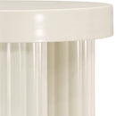 Meridian Rhodes Cream End Table IMAGE 5