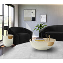 Meridian Doma Cream / Gold Coffee Table IMAGE 9