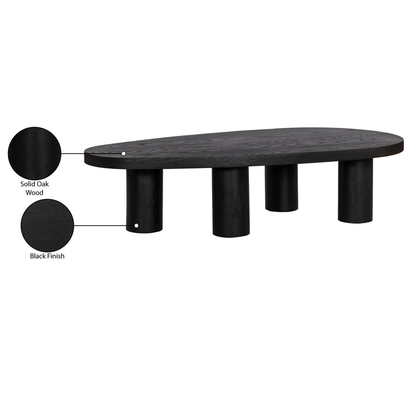 Meridian Beekman Black Coffee Table IMAGE 7