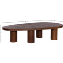 Meridian Beekman Brown Coffee Table IMAGE 6