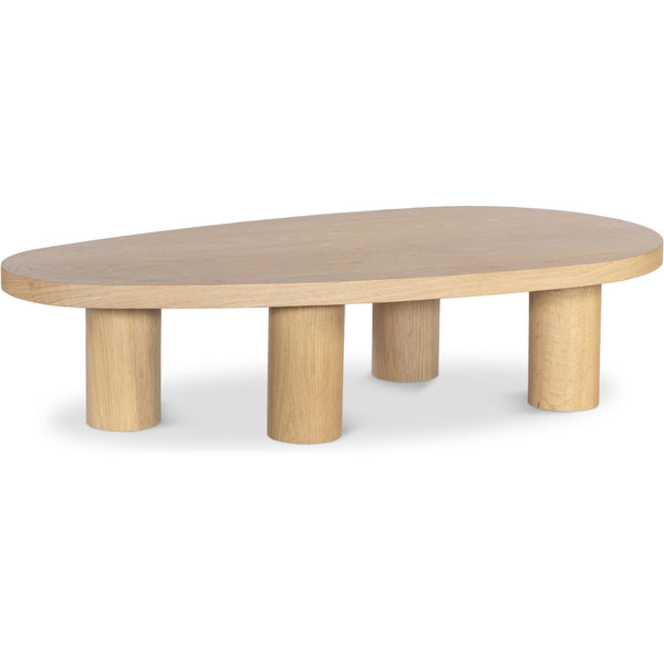Meridian Beekman Oak Coffee Table IMAGE 1