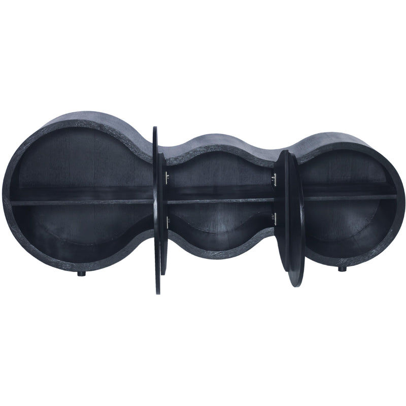 Meridian Sono Black Sideboard/Buffet IMAGE 3
