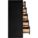 Meridian Fluted Black Chest IMAGE 4