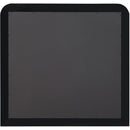 Meridian Fluted Black Mirror IMAGE 3