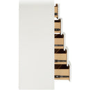 Meridian Fluted Cream Chest IMAGE 4