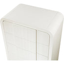Meridian Fluted Cream Chest IMAGE 7