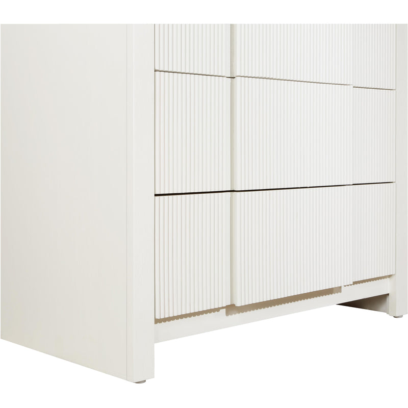 Meridian Fluted Cream Chest IMAGE 8