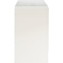 Meridian Fluted Cream Dresser IMAGE 7