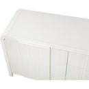 Meridian Fluted Cream Dresser IMAGE 9
