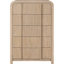 Meridian Fluted Natural Chest IMAGE 3