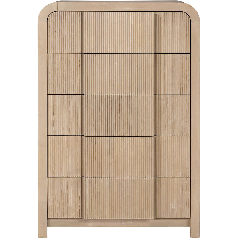 Meridian Fluted Natural Chest IMAGE 3