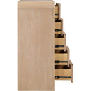 Meridian Fluted Natural Chest IMAGE 4