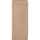 Meridian Fluted Natural Chest IMAGE 5