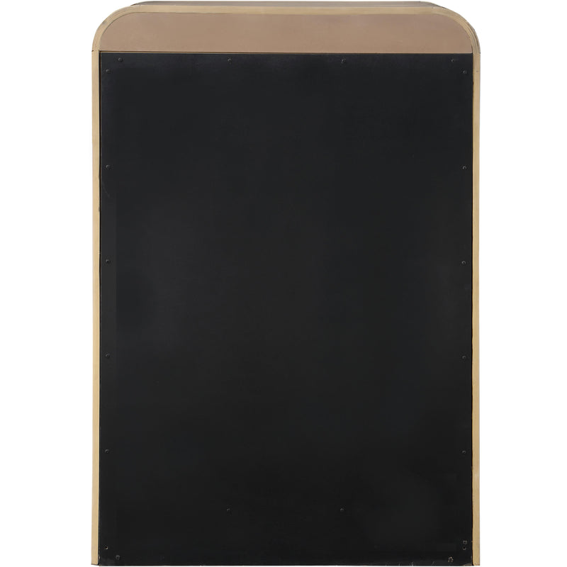 Meridian Fluted Natural Chest IMAGE 6
