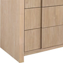 Meridian Fluted Natural Chest IMAGE 8