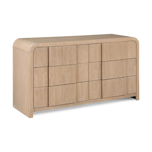 Meridian Fluted Natural Dresser IMAGE 1