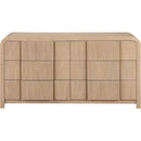 Meridian Fluted Natural Dresser IMAGE 3