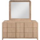 Meridian Fluted Natural Dresser IMAGE 4