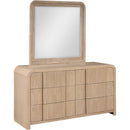 Meridian Fluted Natural Dresser IMAGE 5