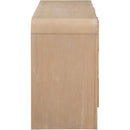 Meridian Fluted Natural Dresser IMAGE 7