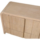 Meridian Fluted Natural Dresser IMAGE 9