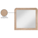 Meridian Fluted Natural Mirror IMAGE 6
