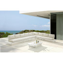 Meridian Maldives Cream Water Resistant Fabric Outdoor Patio Modular Sectional IMAGE 2