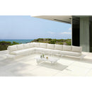 Meridian Maldives Cream Water Resistant Fabric Outdoor Patio Modular Sectional IMAGE 2