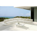 Meridian Maldives Cream Water Resistant Fabric Outdoor Patio Modular Sectional IMAGE 2