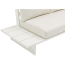 Meridian Maldives Cream Water Resistant Fabric Outdoor Patio Sectional (3 Boxes) IMAGE 6