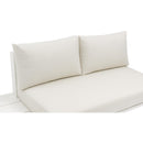 Meridian Maldives Cream Water Resistant Fabric Outdoor Patio Sectional (3 Boxes) IMAGE 7