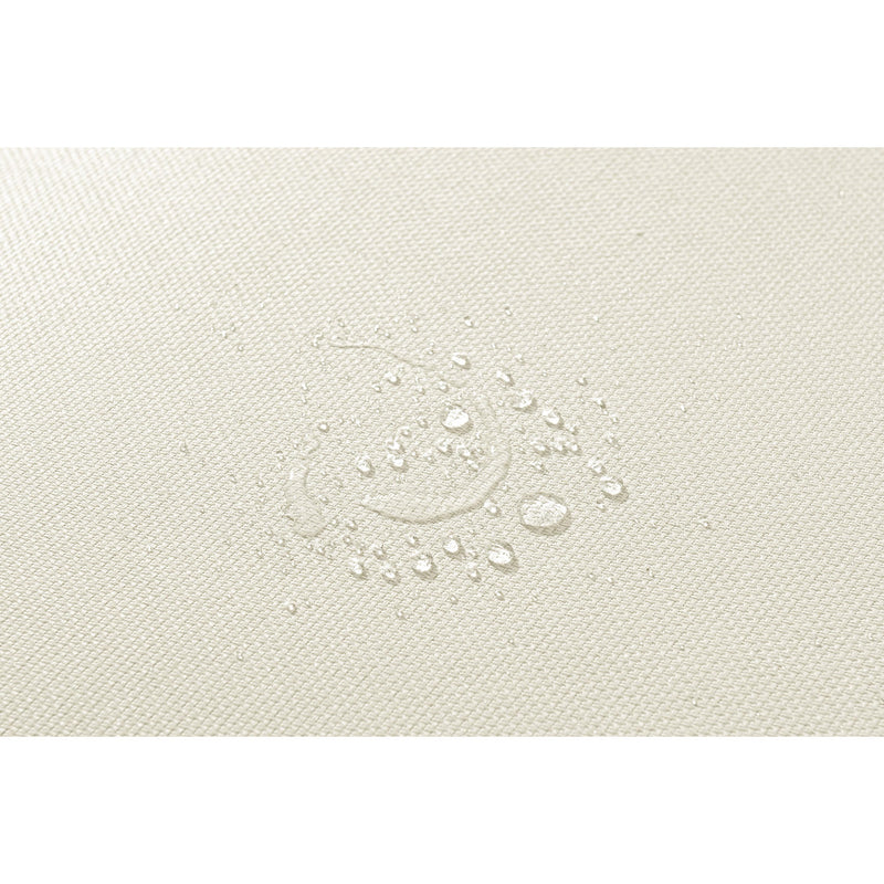 Meridian Maldives Cream Water Resistant Fabric Outdoor Patio Sectional (3 Boxes) IMAGE 9