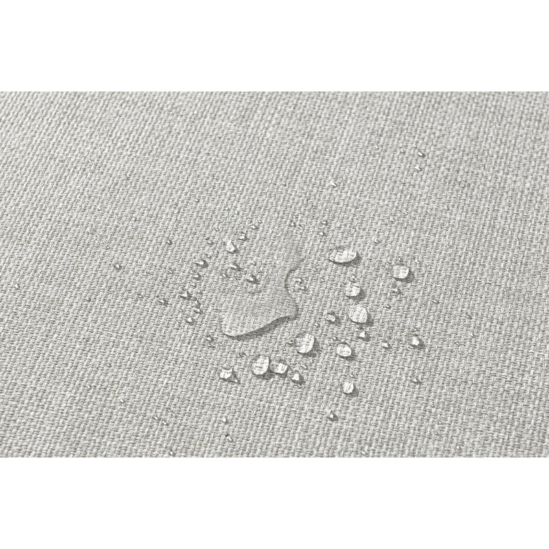 Meridian Maldives Grey Water Resistant Fabric Outdoor Patio Armless Chair IMAGE 9