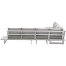 Meridian Maldives Grey Water Resistant Fabric Outdoor Patio Modular Sectional IMAGE 4