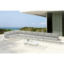 Meridian Maldives Grey Water Resistant Fabric Outdoor Patio Modular Sectional IMAGE 2